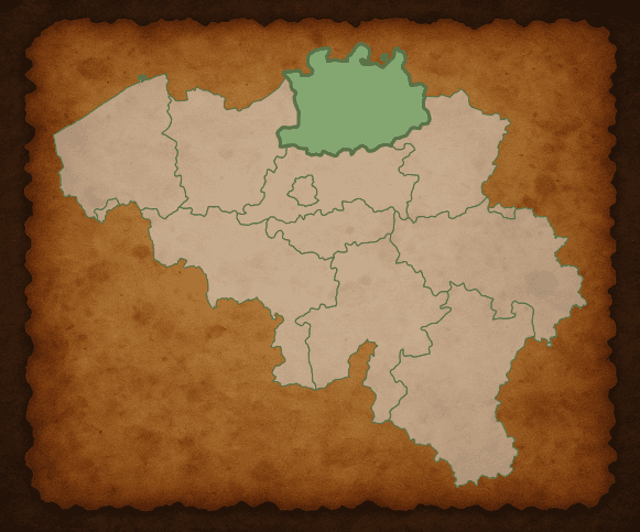 Kaart van Antwerpen