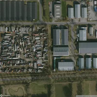 Verlaten Bus en Auto Begraafplaats