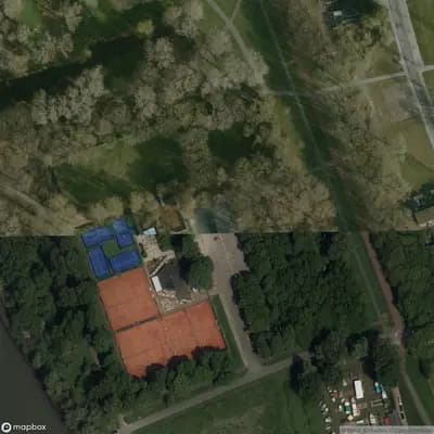 Verlaten Paintballgebied