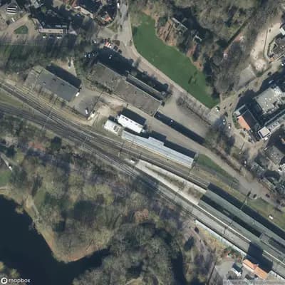 Verlaten Treinstation