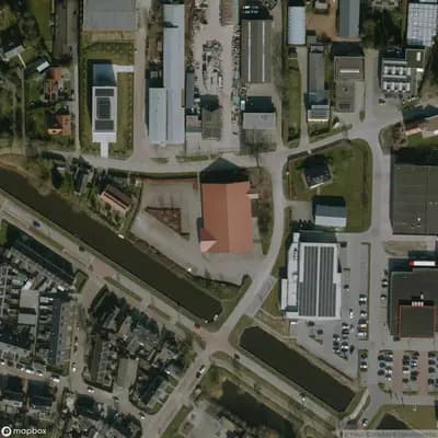 Verlaten Aldi Supermarkt