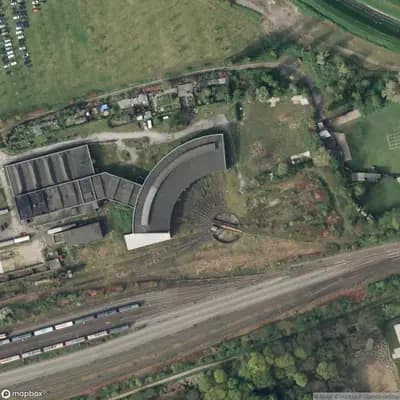 Verlaten Spoorhuis	