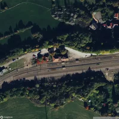 Verlaten Treinstation