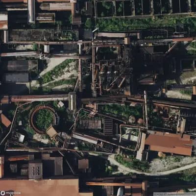 Verlaten Staalfabriek