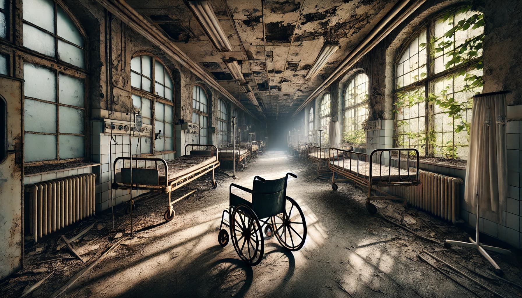 Verlaten Staalfabriek